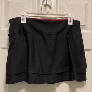 bolle Black & pink pleated tennis skirt Size Large